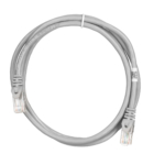 Патч-корд 2E САТ 6, UTP, 1.50м, 26AWG, RJ45, 7/0.16, Cu, PVC, сірий