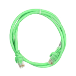 Патч-корд 2E САТ 6, UTP, 1м, 26AWG, RJ45, 7/0.16, Cu, PVC, зеленый
