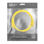 Патч-корд 2E САТ 6, UTP, 1м, 26AWG, RJ45, 7/0.16, Cu, PVC, желтый