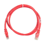 Patch Cable 2E Cat 6,UTP,RJ45, 26AWG ,7/0.16 Cu, 1.00 m, PVC,Red