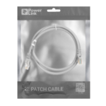 Патч-корд 2E САТ 6, UTP, 1м, 26AWG, RJ45, 7/0.16, Cu, PVC, серый
