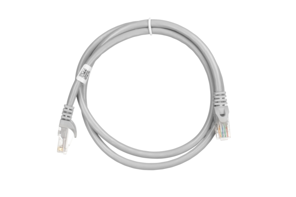 Патч-корд 2E САТ 6, UTP, 1м, 26AWG, RJ45, 7/0.16, Cu, PVC, серый