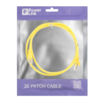 Patch Cable 2E Cat 5e,UTP,RJ45, 26AWG ,7/0.16 CCA, 1.20 m, PVC,Yellow