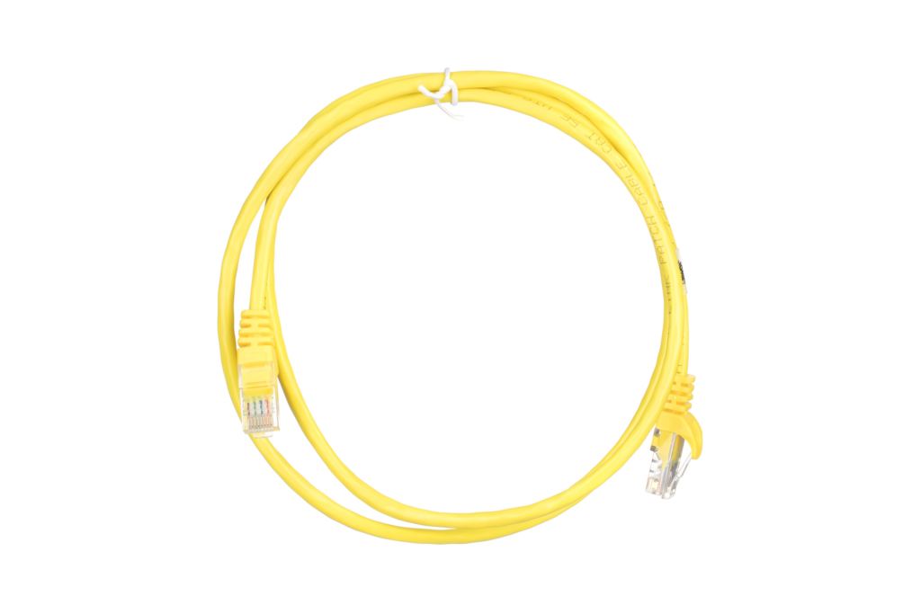 Patch Cable 2E Cat 5e,UTP,RJ45, 26AWG ,7/0.16 CCA, 1.20 m, PVC,Yellow