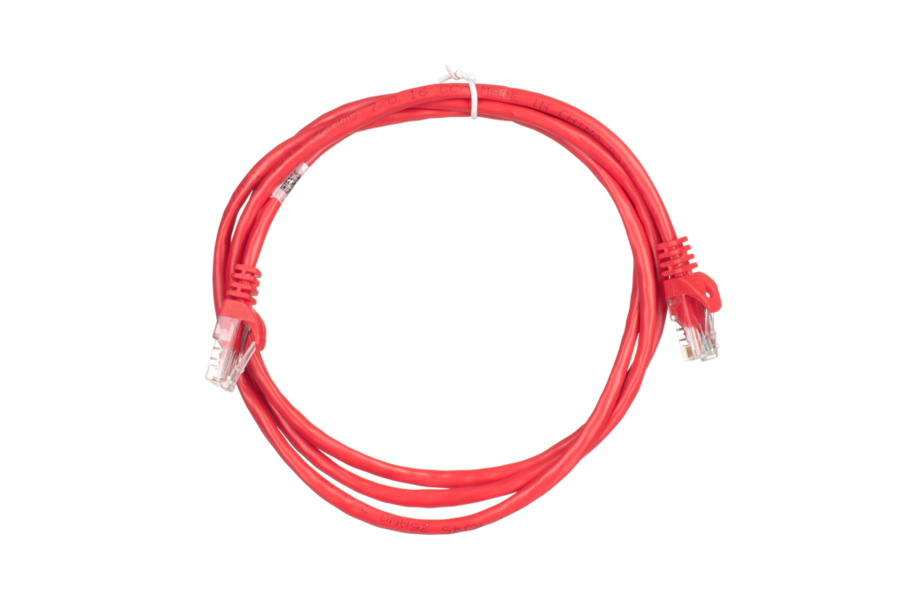 Патч-корд 2E САТ 5e, UTP, 1.50м, 26AWG, RJ45, 7/0.16, CCA, PVC, красный