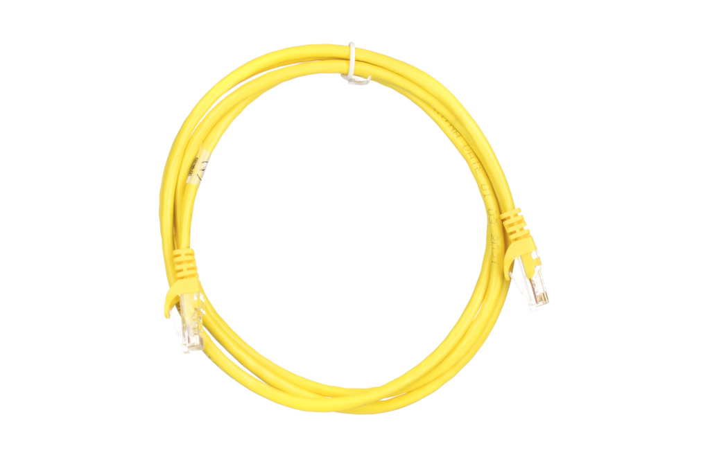 Patch Cable 2E Cat 5e,UTP,RJ45, 26AWG ,7/0.16 CCA, 1.50 m, PVC,Yellow