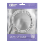 Патч-корд 2E САТ 5e, UTP, 2.20м, 26AWG, RJ45, 7/0.16, CCA, PVC, сірий