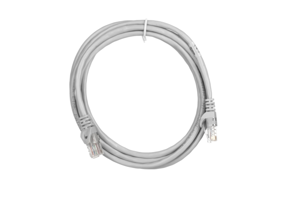 Патч-корд 2E САТ 5e, UTP, 2.20м, 26AWG, RJ45, 7/0.16, CCA, PVC, сірий
