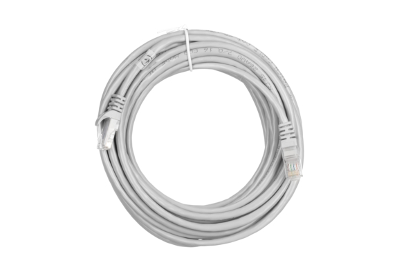 Патч-корд 2E САТ 5e, UTP, 6м, 26AWG, RJ45, 7/0.16, CCA, PVC, сірий