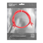 Патч-корд 2E САТ 6, UTP, 0.50м, 26AWG, RJ45, 7/0.16, Cu, PVC, червоний