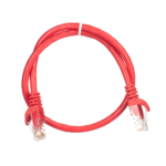 Патч-корд 2E САТ 6, UTP, 0.50м, 26AWG, RJ45, 7/0.16, Cu, PVC, червоний