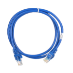 Патч-корд 2E САТ 5e, UTP, 1м, 26AWG, RJ45, 7/0.16, Cu, PVC, синий
