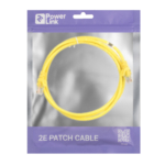 Патч-корд 2E САТ 5e, UTP, 1.50м, 26AWG, RJ45, 7/0.16, Cu, PVC, жовтий