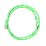 Patch Cable 2E Cat 5e,UTP,RJ45, 26AWG ,7/0.16 Cu, 1.50 m,PVC, Green