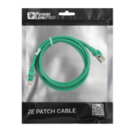 Патч-корд 2E САТ 6, S-FTP, 1.50м, 26AWG, RJ45, 7/0.16, Cu, PVC, зелений