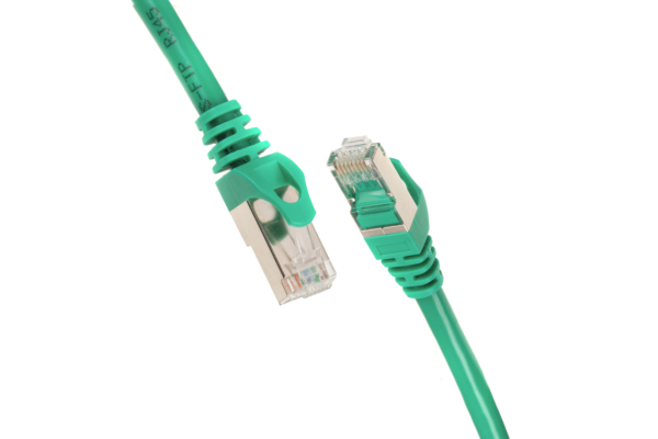 Патч-корд 2E САТ 6, S-FTP, 1.50м, 26AWG, RJ45, 7/0.16, Cu, PVC, зеленый