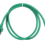 Патч-корд 2E САТ 6, S-FTP, 1м, 26AWG, RJ45, 7/0.16, Cu, PVC, зелений