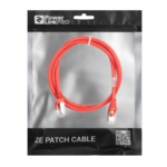 Патч-корд 2E САТ 6, S-FTP, 1м, 26AWG, RJ45, 7/0.16, Cu, PVC, червоний