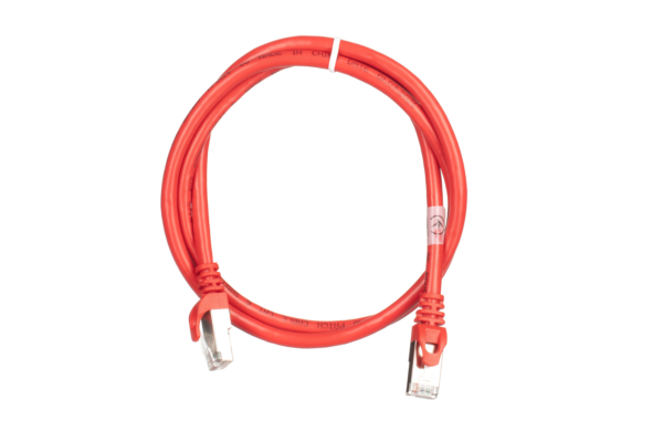 Патч-корд 2E САТ 6, S-FTP, 1м, 26AWG, RJ45, 7/0.16, Cu, PVC, червоний