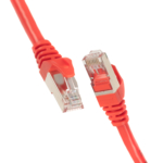 Патч-корд 2E САТ 6, S-FTP, 1м, 26AWG, RJ45, 7/0.16, Cu, PVC, червоний