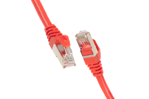 Патч-корд 2E САТ 6, S-FTP, 1м, 26AWG, RJ45, 7/0.16, Cu, PVC, червоний