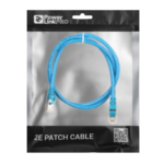 Патч-корд 2E САТ 6, S-FTP, 1м, 26AWG, RJ45, 7/0.16, Cu, PVC, синий