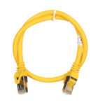 Патч-корд 2E САТ 6, S-FTP, 0.50м, 26AWG, RJ45, 7/0.16, Cu, PVC, желтый