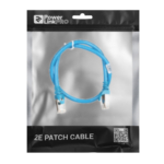 Патч-корд 2E САТ 6, S-FTP, 0.50м, 26AWG, RJ45, 7/0.16, Cu, PVC, синий