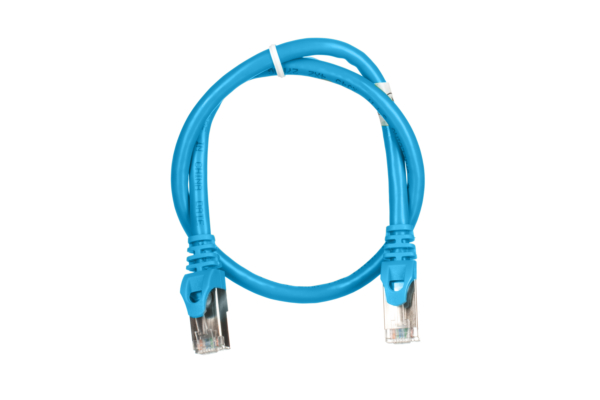 Патч-корд 2E САТ 6, S-FTP, 0.50м, 26AWG, RJ45, 7/0.16, Cu, PVC, синий