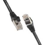 Патч-корд 2E САТ 6, S-FTP, 0.50м, 26AWG, RJ45, 7/0.16, Cu, PVC, черный