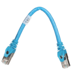 Патч-корд 2E САТ 6, S-FTP, 0.20м, 26AWG, RJ45, 7/0.16, Cu, PVC, синий