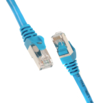 Патч-корд 2E САТ 6, S-FTP, 0.20м, 26AWG, RJ45, 7/0.16, Cu, PVC, синий