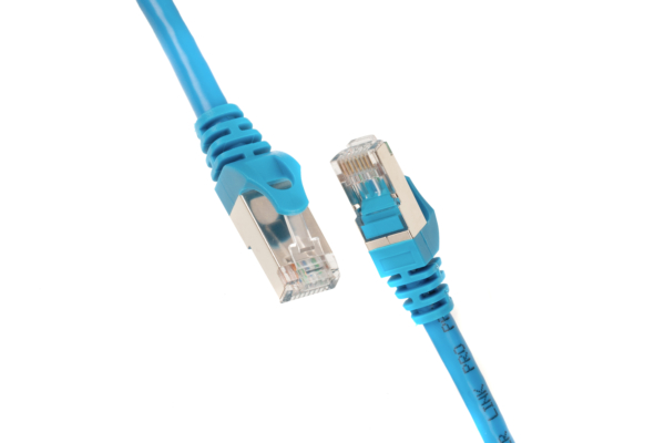 Патч-корд 2E САТ 6, S-FTP, 0.20м, 26AWG, RJ45, 7/0.16, Cu, PVC, синий
