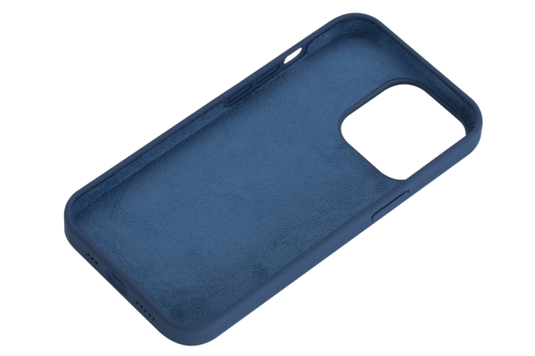 Чехол 2Е Basic для iPhone 13 Pro, Liquid Silicone, синий светлый
