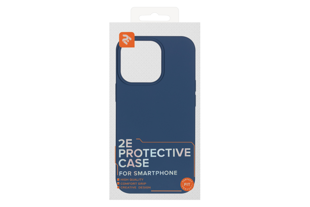 Чохол 2Е Basic для iPhone 13 Pro, Liquid Silicone, синій світлий