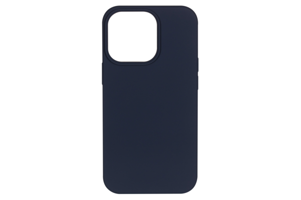 Чехол 2Е Basic для iPhone 13 Pro, Liquid Silicone, синий темный