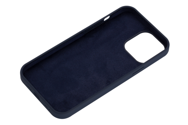 2Е Basic case for iPhone 13 Pro Max , Liquid Silicone, Midnight Blue