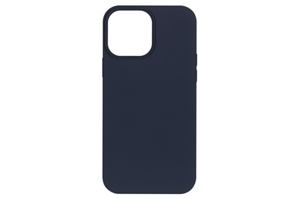 Чехол 2Е Basic для iPhone 13 Pro Max, Liquid Silicone, синий темный