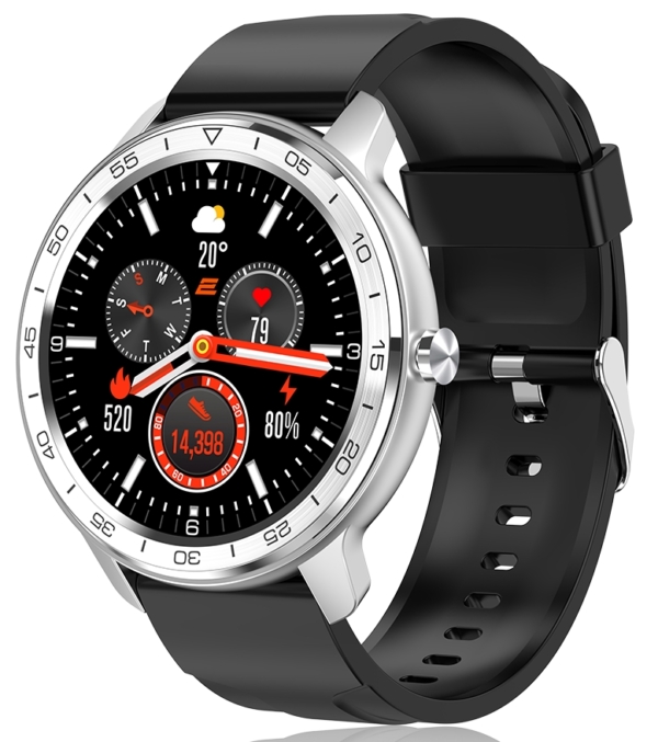 2E Смарт-часы Alpha X 46 mm Silver