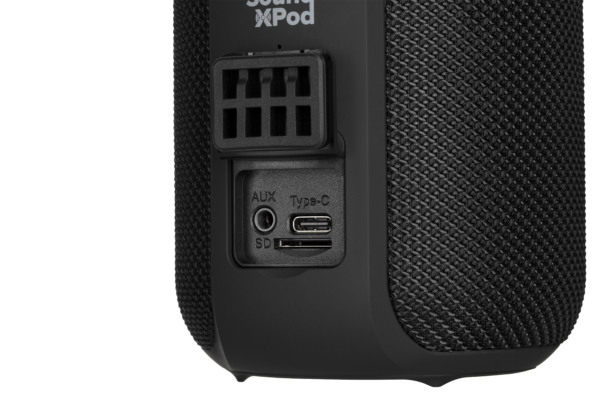 Portable Speaker 2E SoundXPod TWS, MP3, Wireless, Waterproof Black