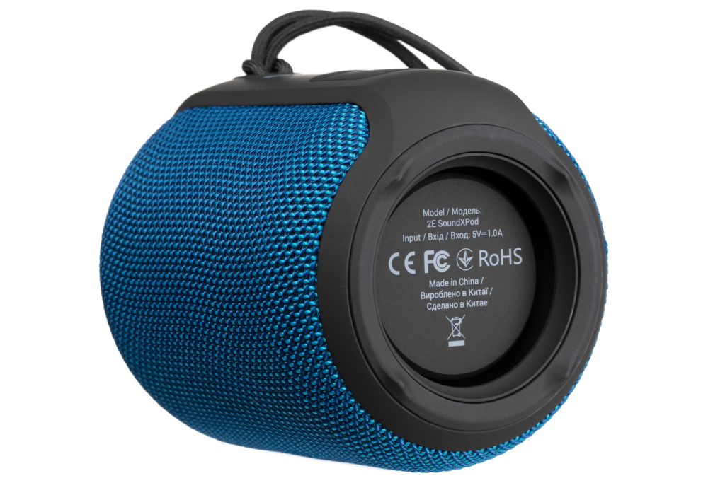 Portable Speaker 2E SoundXPod TWS, MP3, Wireless, Waterproof Blue