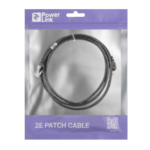 Patch Cable 2E Cat 5e,UTP,RJ45, 26AWG ,7/0.16 CCA, 2.00 m, PVC,Black