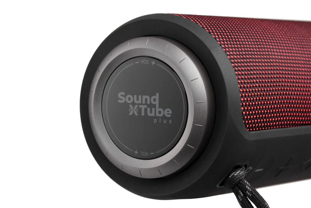 Акустическая система 2E SoundXTube Plus TWS, MP3, Wireless, Waterproof Red