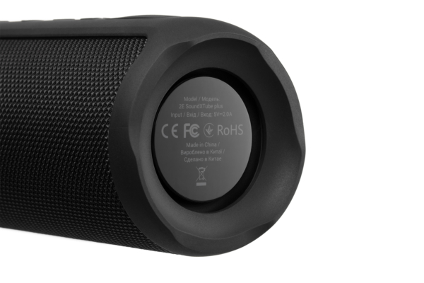 Portable Speaker 2E SoundXTube Plus TWS, MP3, Wireless, Waterproof Black