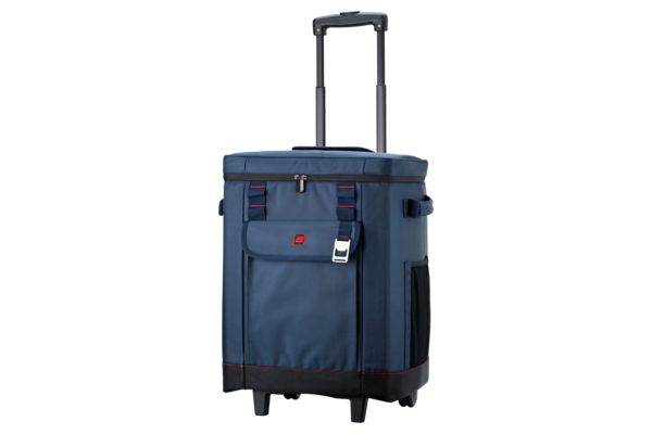 2E wheeled thermal bag 50L, dark blue