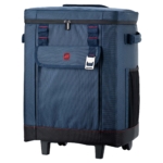 2E wheeled thermal bag 50L, dark blue