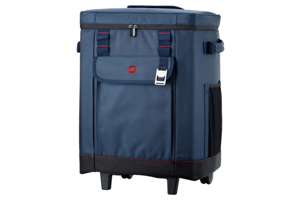 2E wheeled thermal bag 50L, dark blue