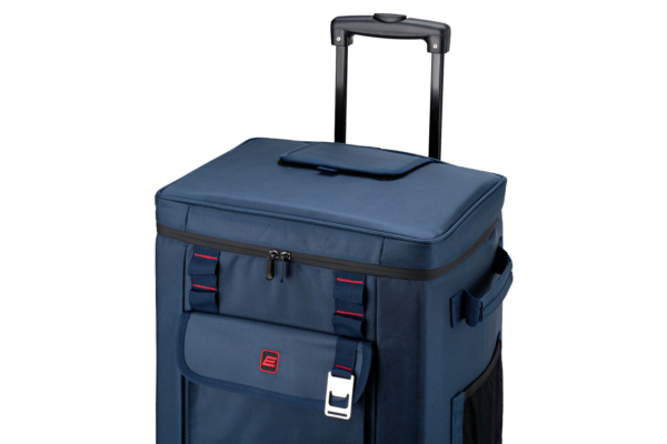2E wheeled thermal bag 50L, dark blue
