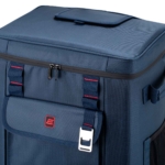 2E wheeled thermal bag 50L, dark blue