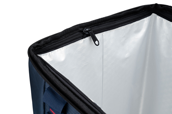 2E wheeled thermal bag 50L, dark blue